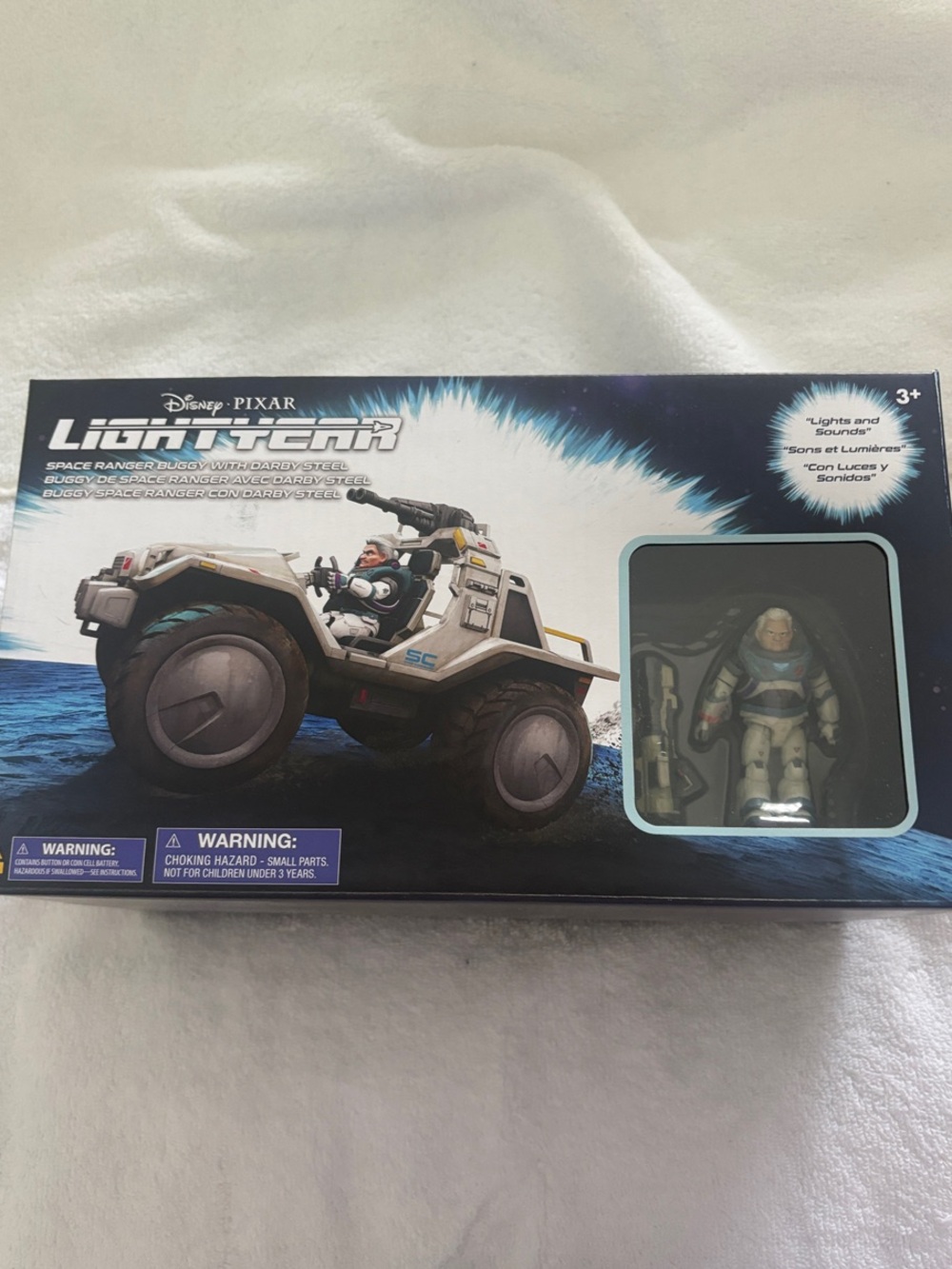 Disney Pixar Lightyear Space Ranger Rover Playset - White, Blue, Gray